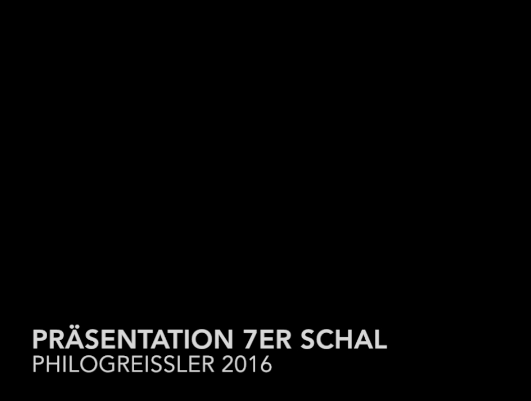 7er Schal